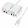 500 Вт Настольные GaN Зарядные Устройства 6 USB C 2 USB A Зарядная Станция Настольный Мультипорт для Быстрых Зарядных Устройств Адаптер Питания для Ноутбука
