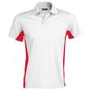 Kariban Mens Short Sleeve Flag Polo Shirt (Dual Colour)
