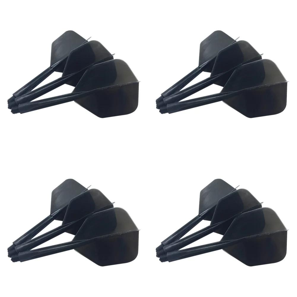 12-3 шт. профессиональные дротики, 2BA, пластиковые прозрачные стержни, дротики, анти-падение, интегрированные дротики, для помещений и улицы