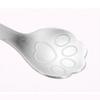 Stainless Steel Ice Cream Coffee Stirring Spoons Dog Paw Spoon Cartoon Cat Claw Kitchen Tableware
