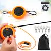 Laundry Drying Rope For Hotel Trip Portable Travel Clothesline Cord Adjustable 33ft Camping Clothes Line