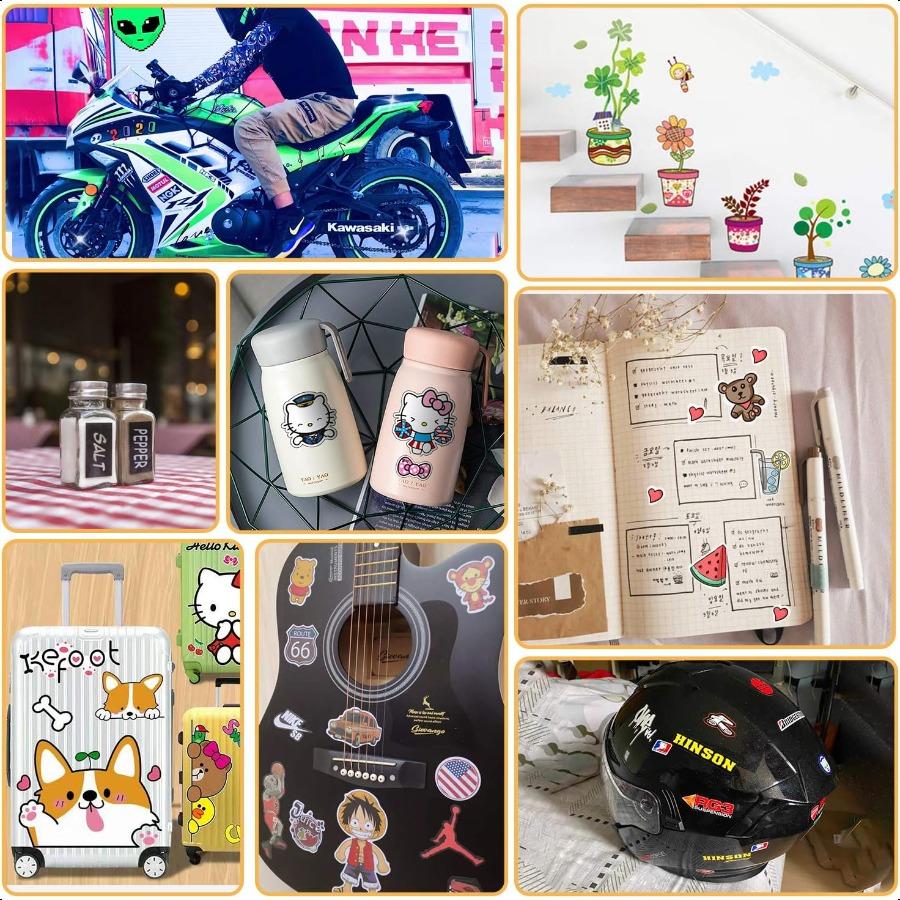 Премиальная печатная виниловая бумага для наклеек 50 матовых белых водонепроницаемых листов для струйного принтера стандартного размера письма 8,5"