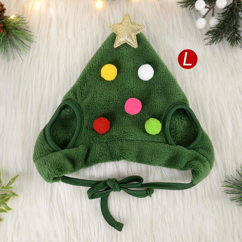 Dog Cat Christmas Hat Pets Clothes Bibs Puppy Cap Costume Accessories Navidad Xmas Home Decoration 2025 New Year Gift Bandana