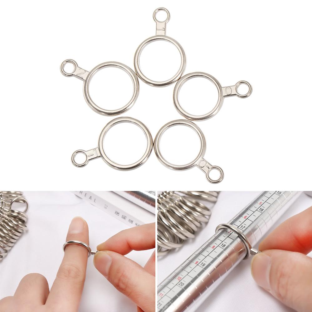 Metal Professional Gauge Finger Ring Sizer US Size Ring Sizer Tool Jewelry Measure Tool