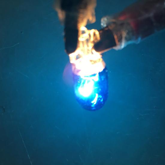 10 шт., универсальная галогенная лампа T10, 12 В, 5 Вт, простая установка, уплотнение, клиновидная форма, клин