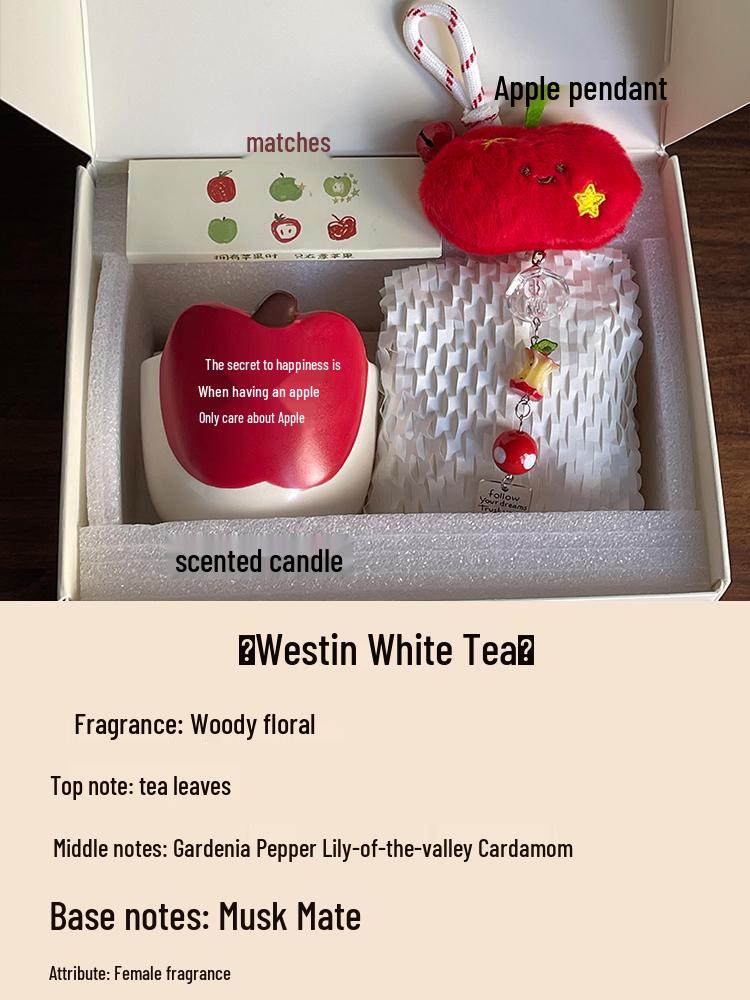 Apple Story Niche Bedroom Candles – Ideal Birthday Gifts for Men, Women, and Best Friends