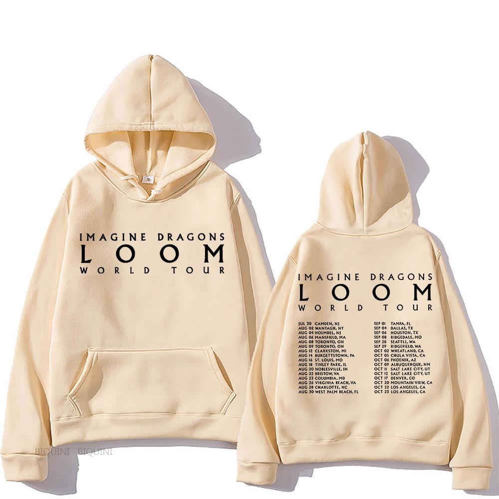 Imagine Dragons Hooded для осени/зимы Модные удобные толстовки с карманами Одежда в стиле хип-хоп Moletom Gothic Pullovers