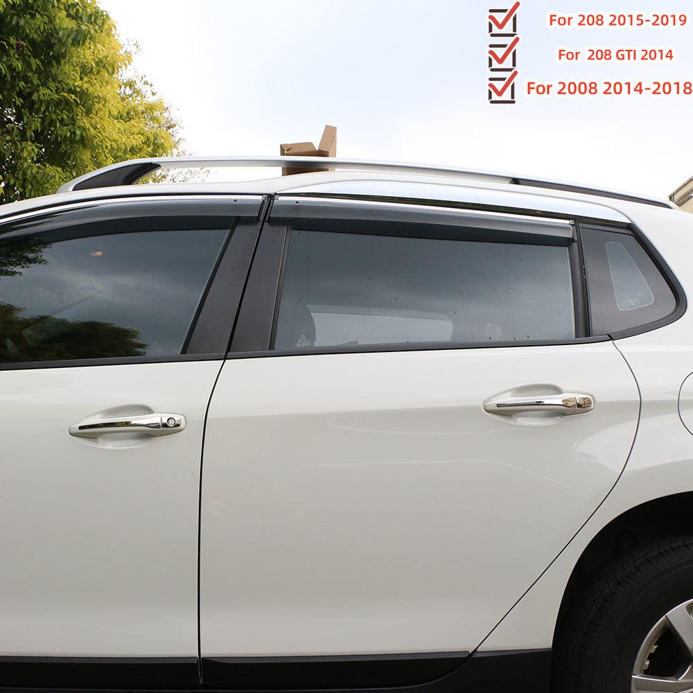 Накладка на ручку двери автомобиля для Peugeot 2008 2014-2018 208 2015-2019 208 GTI 2014 Нержавеющая сталь Наклейка Декоративные Аксессуары