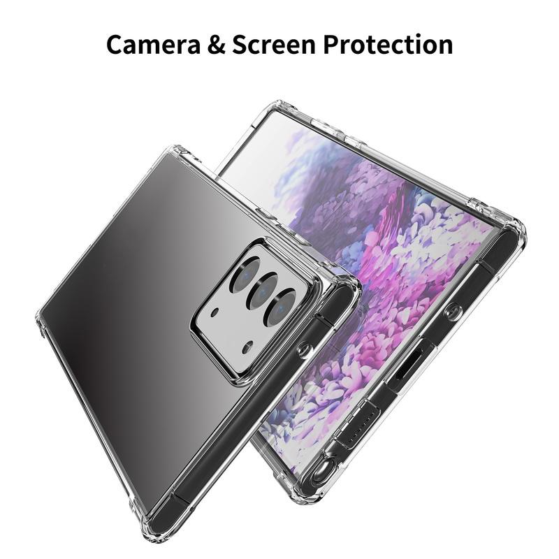 Прозрачный чехол с защитой от падения на четыре угла для Samsung Note20/Note20 Ultra