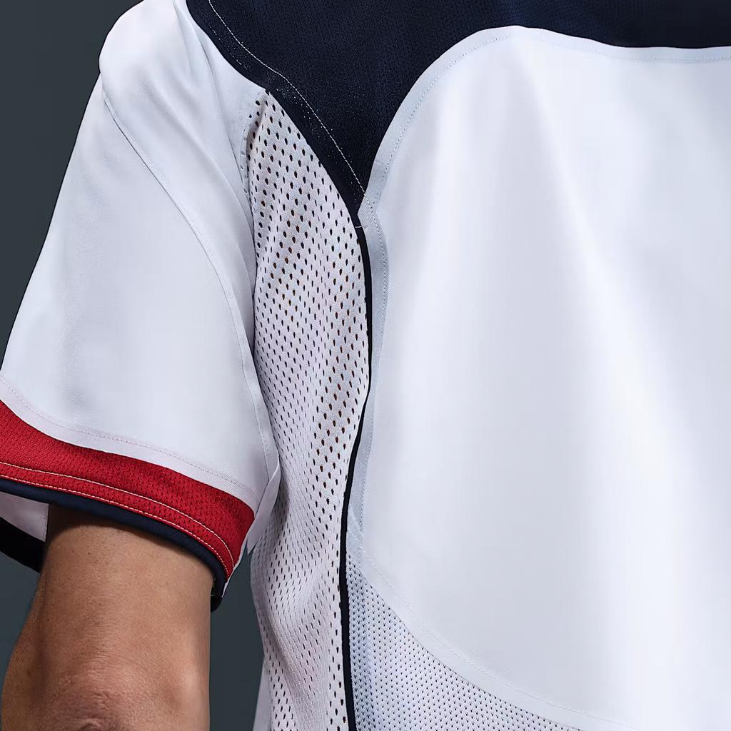 Nike Всего 90 Dri-FIT Ретро Уникальная Сухая Удобная Короткий Рукав Футбольная Майка Мужские топы HV4429-100