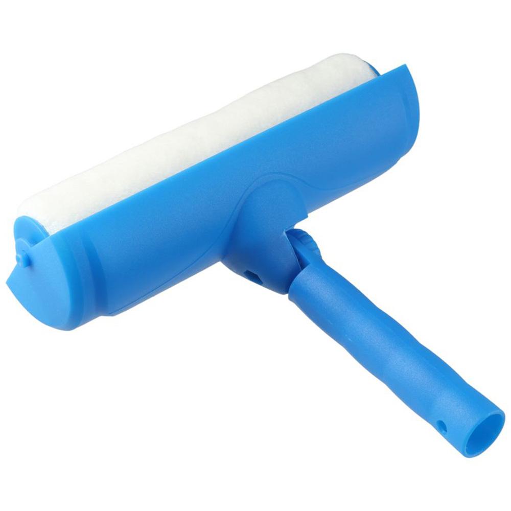 Plastic Splatter Shield 9-Inch with Adjustable Head Feature Paint Roller Most Extension Poles