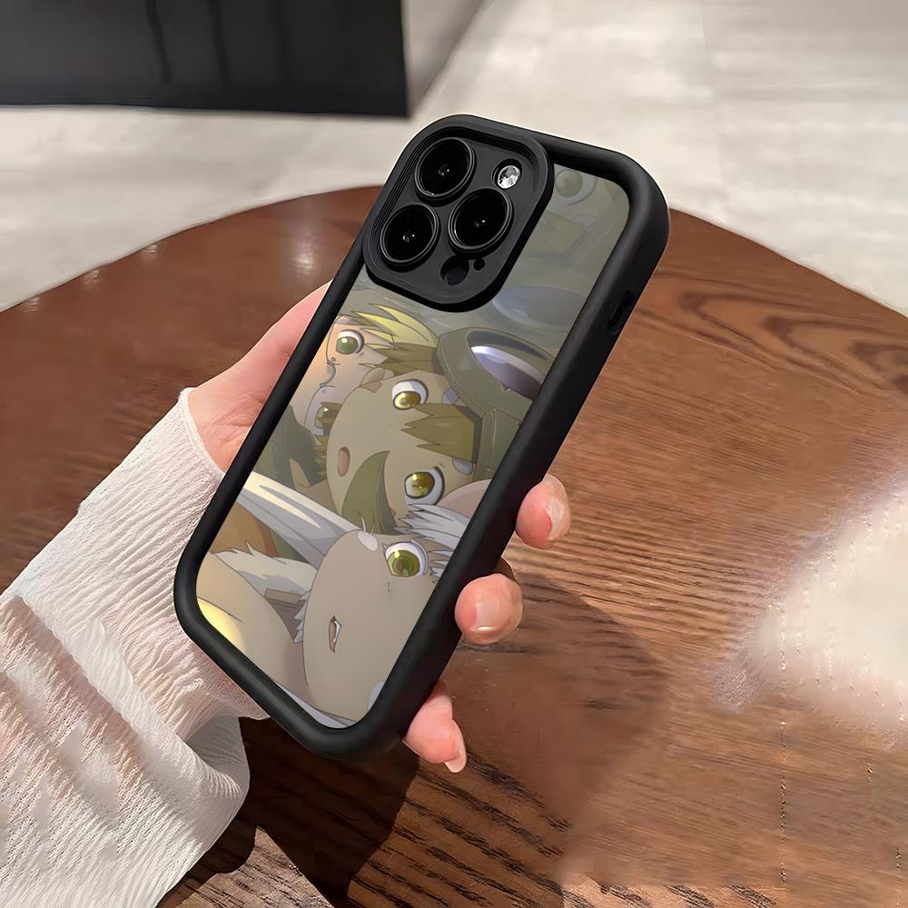 Чехол для телефона Made In Abyss Для iPhone 17 Pro Max 15 Pro 16 14 Plus 12 13 Mini 11 Pro Ударопрочный Мягкий Чехол