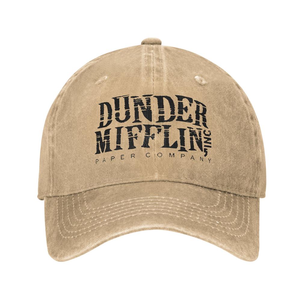 Michael G The Office Baseball Caps Unisex Women Distressed Denim Snapback Hat Outdoor Activities Unstructured Soft Hats Cap
