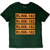 Blink 182 Unisex Adult Repeat Logo Cotton T-Shirt