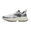 Chenge Fashion Trend Durable Lightweight Low-Top Casual Shoes Men Sneaker Silver Black Gray 912548802-3