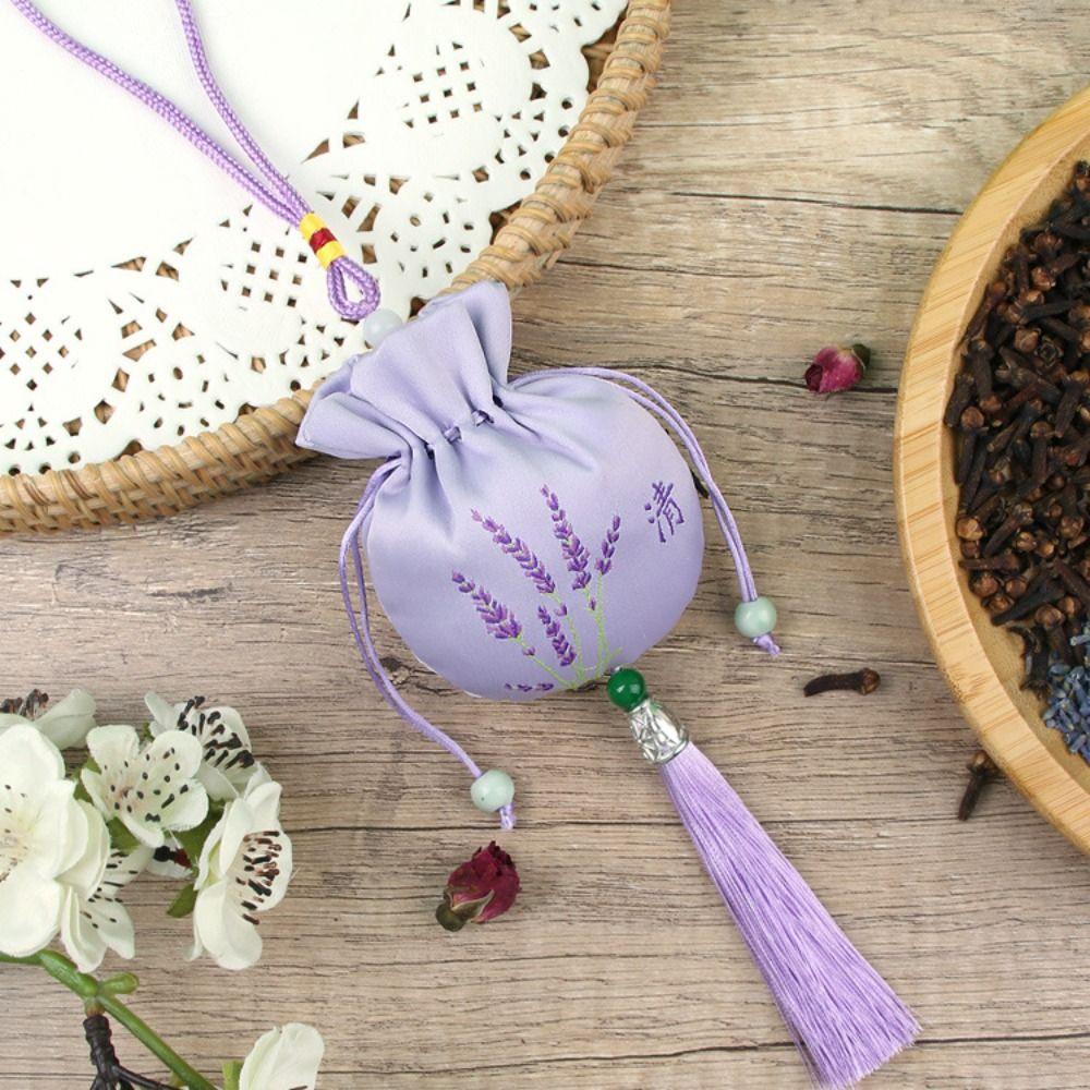 Gold Fish Canvas Ethnic Flower Handbag Bird Jewelry Packing Bag Hanfu Decoration