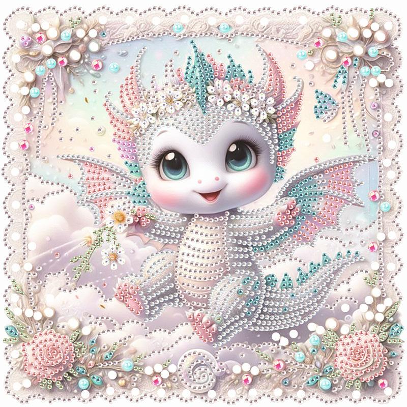 5D Abnormal Diamond Painting Set Kitten DIY Diamond Decorative Painting