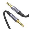 Ugreen Audio Cable 4 Pole Mini Plug TRRS Headphone Cable AUX Male To Male Stereo Mini Plug Highly Durable Nylon Braid Sound Quality 24K Gold Plated