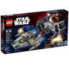 LEGO Star Wars Darth TIE Advanced против Starfighter 75150 Vader's A-Wing
