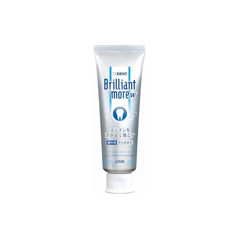 Lion Dental Materials Паста Denthealth Brilliant More Double Натуральная Мята 90г Синяя