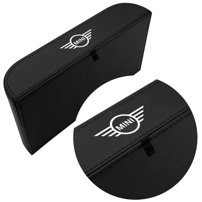 BAHY9 Car Tissue Box Universal Seat Center Console Armrest Box Accessorie For BMW Mini F54 F55 F56 R56 R60 SONE Roadster Clubman Coupe