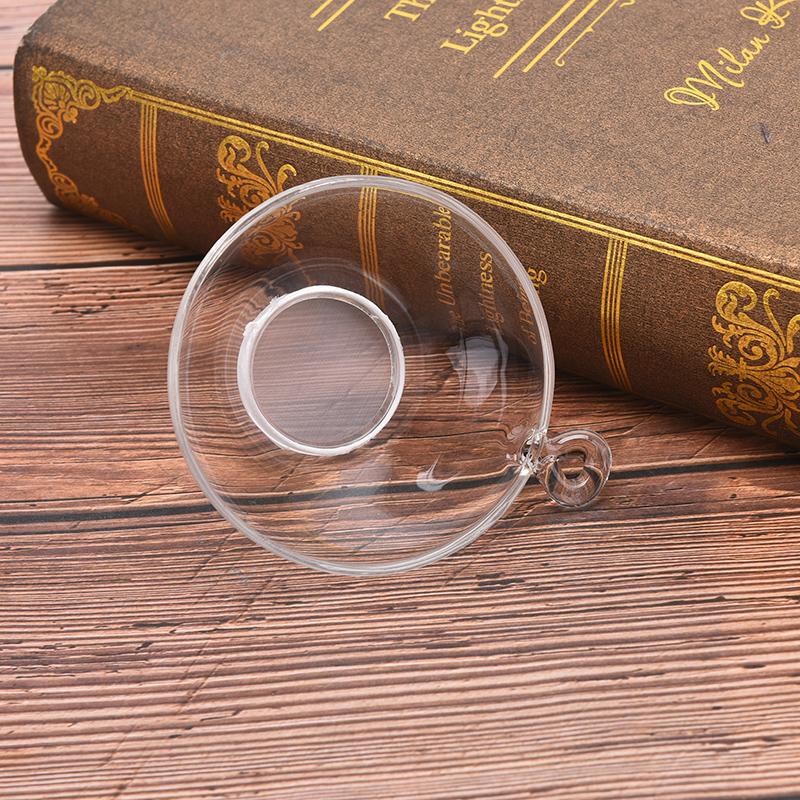 1 стеклянное ситечко для чая с ручкой для заварки листового чая, фильтр-дуршлаг