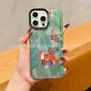 Леопард Тигр Яблоко 16 Чехол для телефона iPhone15/14plus Личность 13 Нишевый 11/12promax Жесткий 17