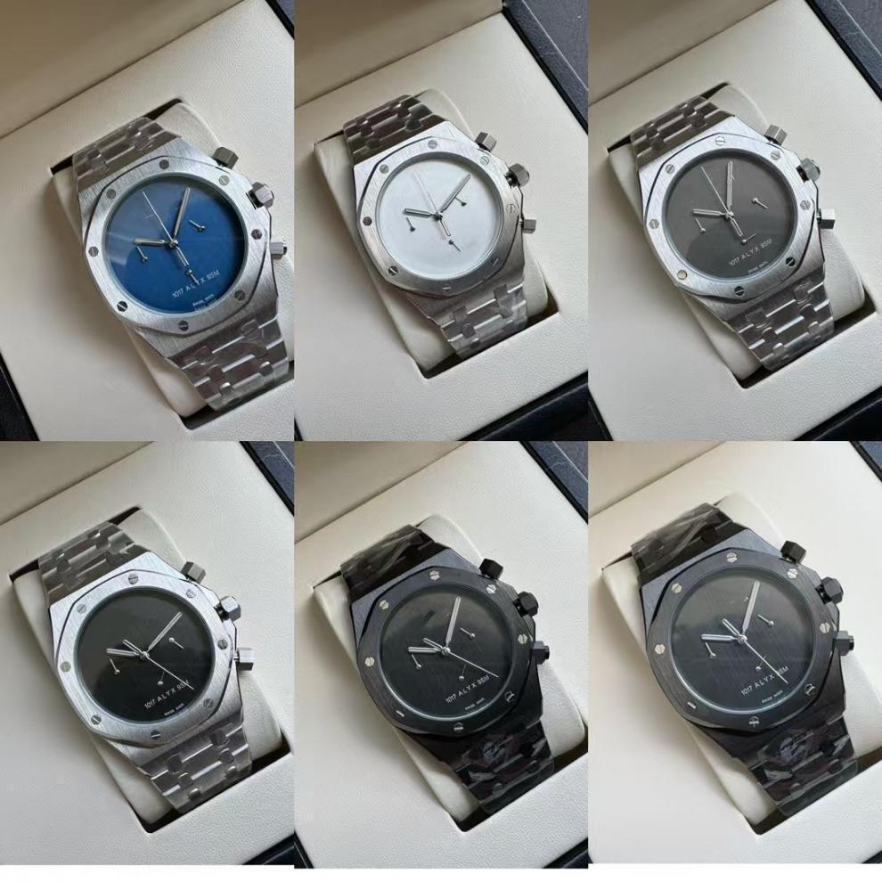 Royal Oak P-Tree Автоматические мужские кварцевые часы из нержавеющей стали 316L с большим простым циферблатом