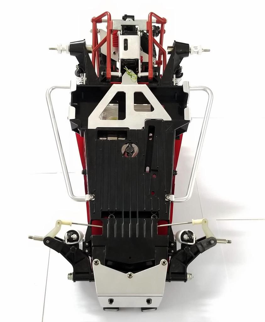 OP Parts Front Bumper with Aluminum Fog Lamps for Tamiya Wild One Off Roader