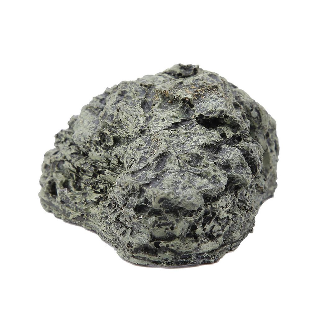 Рыба прячется в пещере Аквариум Черепаха Рептилия греется в укрытии Место обитания Декорация Орнамент