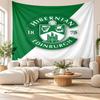 Hibernian FC Wall Tapestry, Soft Fabric Wall Hanging, Decorative Backdrop For Bedroom Home Wall Art