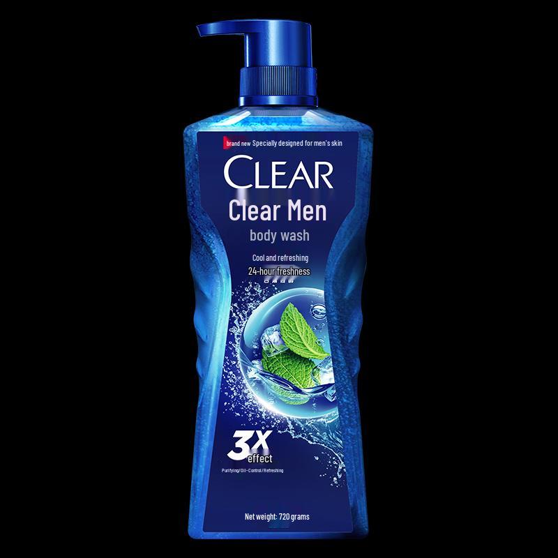 Набор Clear Men Active Sport Шампунь от перхоти с ментолом и Охлаждающий гель для душа