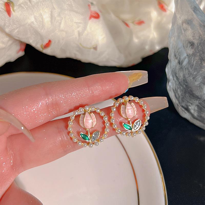 Серьги-подвески с полыми цветами и бахромой из серебряной иглы, модные, с индивидуальностью, в стиле холодного ветра, длинные, с темпераментом, передовые