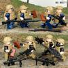 MOC Military Series Battlefield Mercenary Soldier Character Building Block Toys