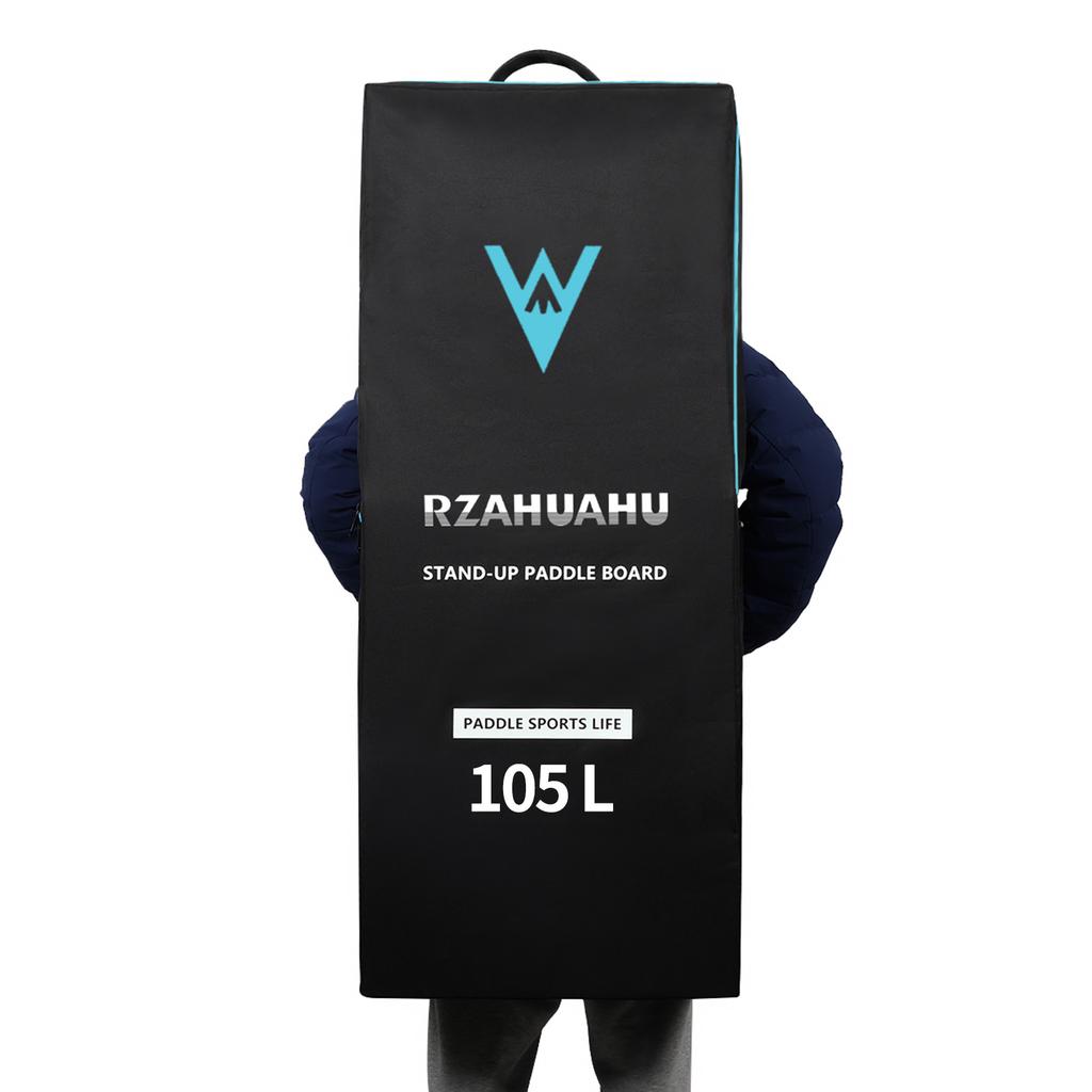 Надувной рюкзак для серфинга с веслом 125 л, большая вместимость, сумка для доски для серфинга SUP из ткани Оксфорд