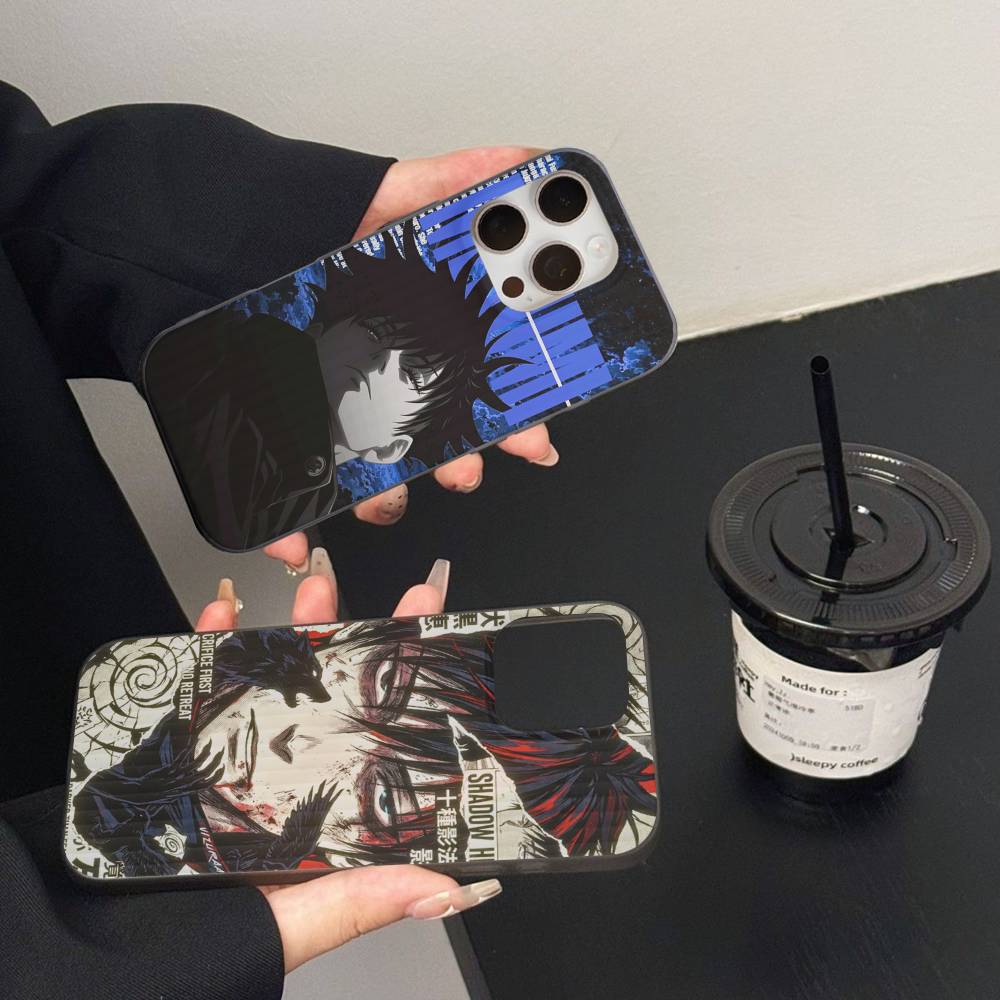 Чехол для телефона с персонажем аниме F-Fushiguro M-Megumi для iPhone 16 15 17 Pro 11 12 13 14 Pro Max Plus, мягкий силиконовый чехол-оболочка с волнистой текстурой