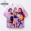 Kpop Demon Hunters Harajuku 3D Print Sports Quick-dry Breathable Boy Girl T-shirt Street Hip-hop Fashion Children Short-sleeve