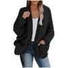 Women's Knit Cardigans Loose Slouchy Oversized Wrap Chunky Pocket Sweaters Coat