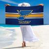 St. Louis Blues Print Beach Towel, Large Soft Quick Dry Towel for Beach Camping Swimming