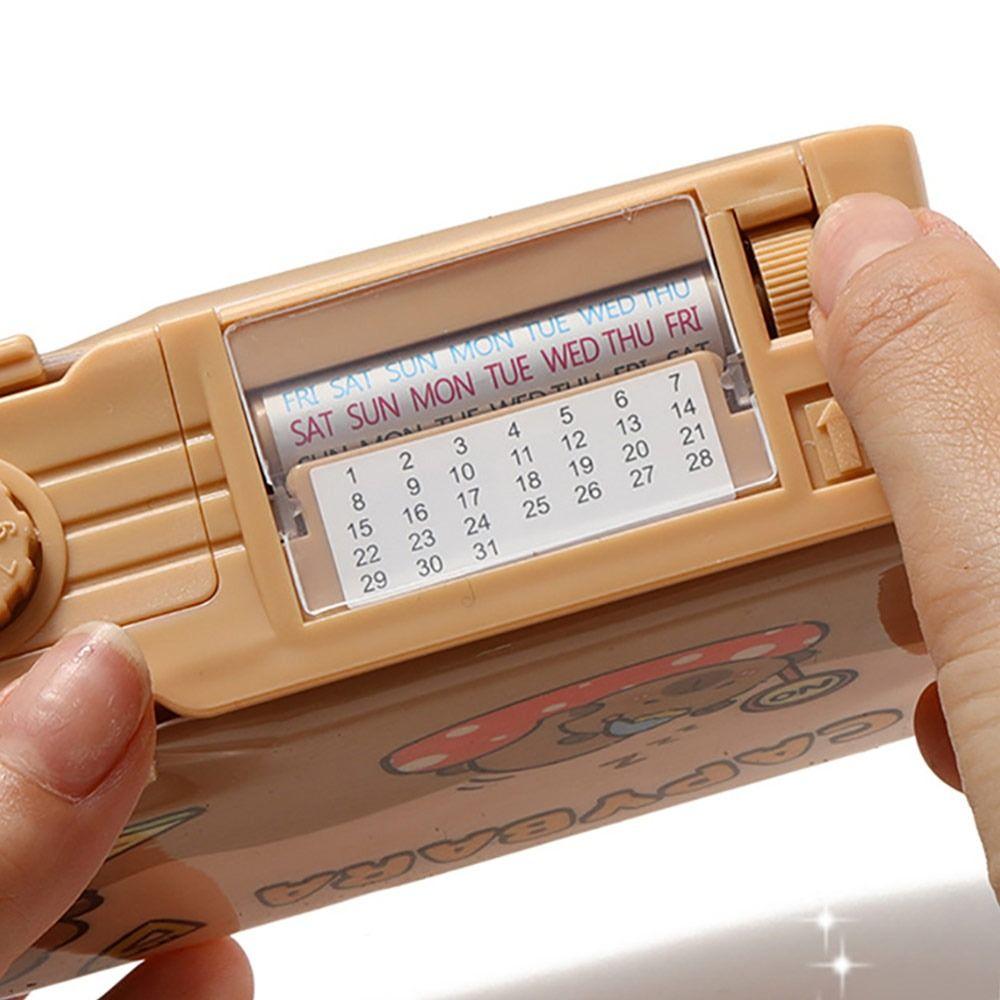 Двухслойный пенал-капибара большой вместимости, органайзер для канцелярских принадлежностей, пенал, студенты