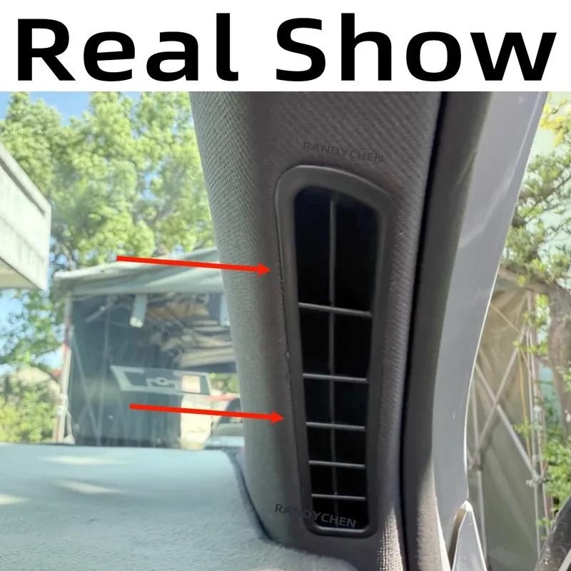 1PC Interior Windshield A-Pillar Panel Air Vent Grille Outlet Cover Trim for Golf 6 MK6 GTI GTD R 2009-2012 5KD867233 5K0867233