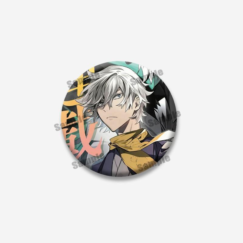 Hat Bag Decor Anime Badges Doppo Kunikida Soft Button Pin Kyoka Izumi Round Brooches Custom Jewelry Accessories Gifts for Friend