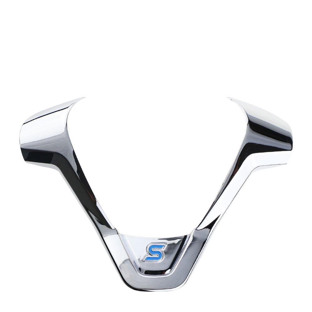 Защитные наклейки на руль автомобиля из АБС-пластика с блестками для Ford New Fiesta Ecosport 2009-2016