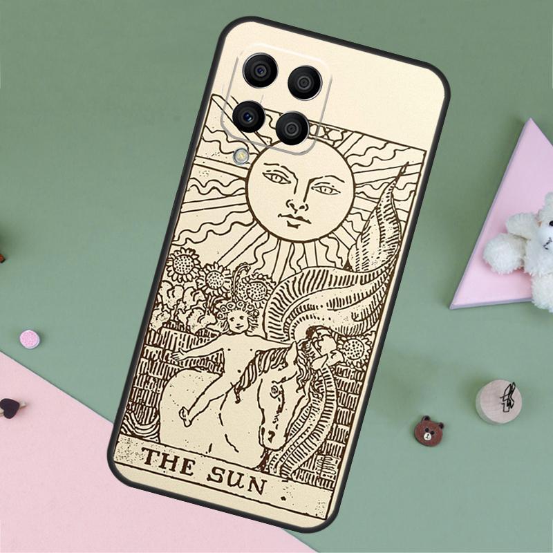 Tarot Card Astrology Sun Moon Lover For Samsung Galaxy M35 M55 M15 M12 M13 M14 M34 M54 M33 M53 M21 M31 M11 M32 M52 M06 M16 Case