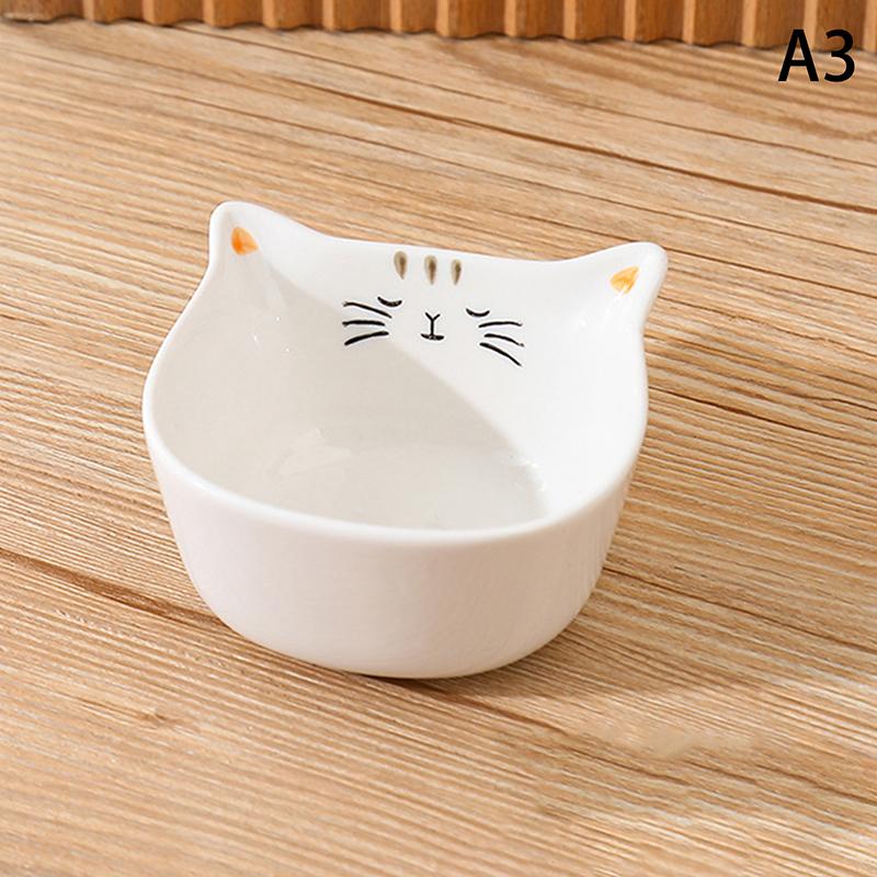 Ceramic Dipping Plate With Handle Sauce Plate Cute Rabbit Cat Seasoning Plate Sushi Dipping Bowl Snack Plate Kitchen Supplies