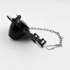 Toilet Flapper Tank Stop Cover Repair Part with Stainless Steel Chain Replacement 2 Inch Bath
