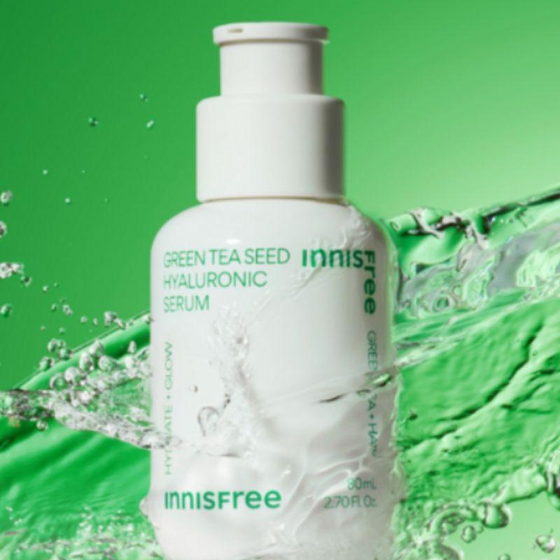 Innisfree Гиалуроновая сыворотка с семенами зеленого чая 50 мл