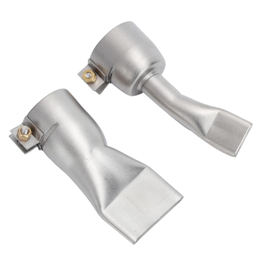 2 шт. Плоская насадка для сварочного пистолета 20 мм маленькая 40 мм большая насадка для сварочного инструмента из нержавеющей стали