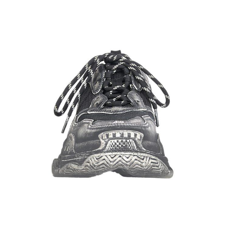 Balenciaga Triple S 'Выцветший черный' 536737W3CN31000