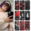 Akatsuki Anime N-Naruto Phone Case For Iphone 13 Mini 12 11 Pro Max X XS XR Cover For Iphone 7 8 Plus SE2 Silicone Cover